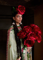 3-PC Unstitched Luxury Lawn By Hussain Rehar | Nane