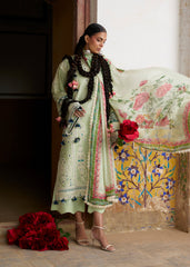 3-PC Unstitched Luxury Lawn By Hussain Rehar | Nane