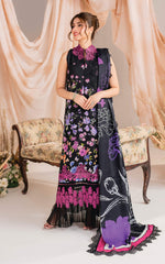 Nocturne-MW-10 | 3Pc Unstitched Suit Winter Meraki By Asifa & Nabeel