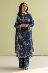 Nora-8A | 3Pc Unstitched Suit Prints Lawn Coco By Zara Shahjahan
