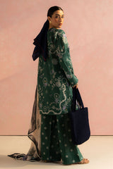 Nora-8B | 3Pc Unstitched Suit Prints Lawn Coco By Zara Shahjahan