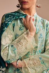 Unstitched 3-PC Embroidered Lawn Satori by Zara Shahjahan Nozomi-2B