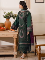 03- ORNA | 3 PC Unstitched Luxury Lawn NAQSH By Binilyas