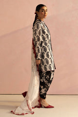 Paisley-6A | 3Pc Unstitched Suit Prints Lawn Coco By Zara Shahjahan
