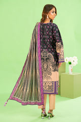 3 Piece Printed Khaddar Suit with Zari Dupatta By Gul Ahmed