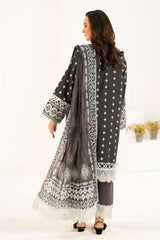 3 Piece Printed Khaddar Suit with Dupatta By Gul Ahmed