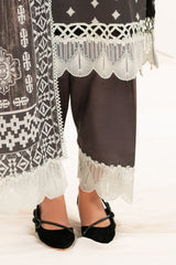 3 Piece Printed Khaddar Suit with Dupatta By Gul Ahmed