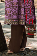 3 Piece Printed Khaddar Suit with Dupatta By Gul Ahmed