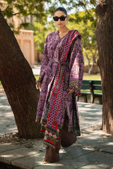 3 Piece Printed Khaddar Suit with Dupatta By Gul Ahmed