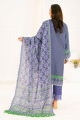 3 Piece Printed Khaddar Suit with Dupatta By Gul Ahmed