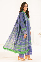 3 Piece Printed Khaddar Suit with Dupatta By Gul Ahmed