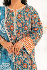 3 Piece Printed Khaddar Suit with Dupatta By Gul Ahmed