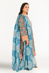 3 Piece Printed Khaddar Suit with Dupatta By Gul Ahmed