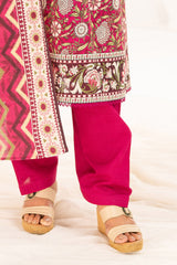 3 Piece Printed Khaddar Suit with Dupatta By Gul Ahmed