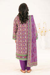 3 Piece Printed Khaddar Suit with Dupatta By Gul Ahmed