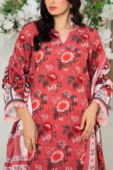 3 Piece Printed Khaddar Suit with Dupatta By Gul Ahmed