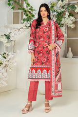 3 Piece Printed Khaddar Suit with Dupatta By Gul Ahmed