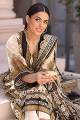 3 Piece Printed Khaddar Suit with Zari Dupatta By Gul Ahmed