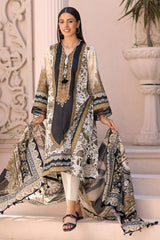 3 Piece Printed Khaddar Suit with Zari Dupatta By Gul Ahmed