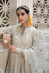 RF-03 BAHAR | 3Pc Unstitched Suit Festive Singhar Wedding Formals By Qalamkar