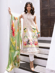 Tropic Temptation | 3 Pc Unstitched Leya Lawn By Roheenaz