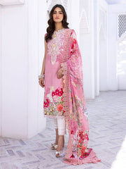 Coral Cove | 3 Pc Unstitched Leya Lawn By Roheenaz