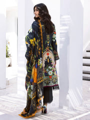 Palm Frond | 3 Pc Unstitched Leya Lawn By Roheenaz