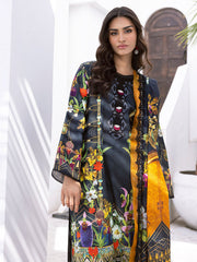 Palm Frond | 3 Pc Unstitched Leya Lawn By Roheenaz