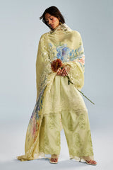 Unstitched 3-PC Embroidered Lawn Satori by Zara Shahjahan RAI - 6A