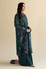 Reena-4A | 3Pc Unstitched Suit Prints Lawn Coco By Zara Shahjahan