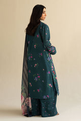 Reena-4A | 3Pc Unstitched Suit Prints Lawn Coco By Zara Shahjahan