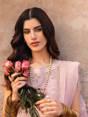 Rheaa | 3Pc Unstitched Suit Luxury Lawn 25 Husn e Jahan By Mahnur