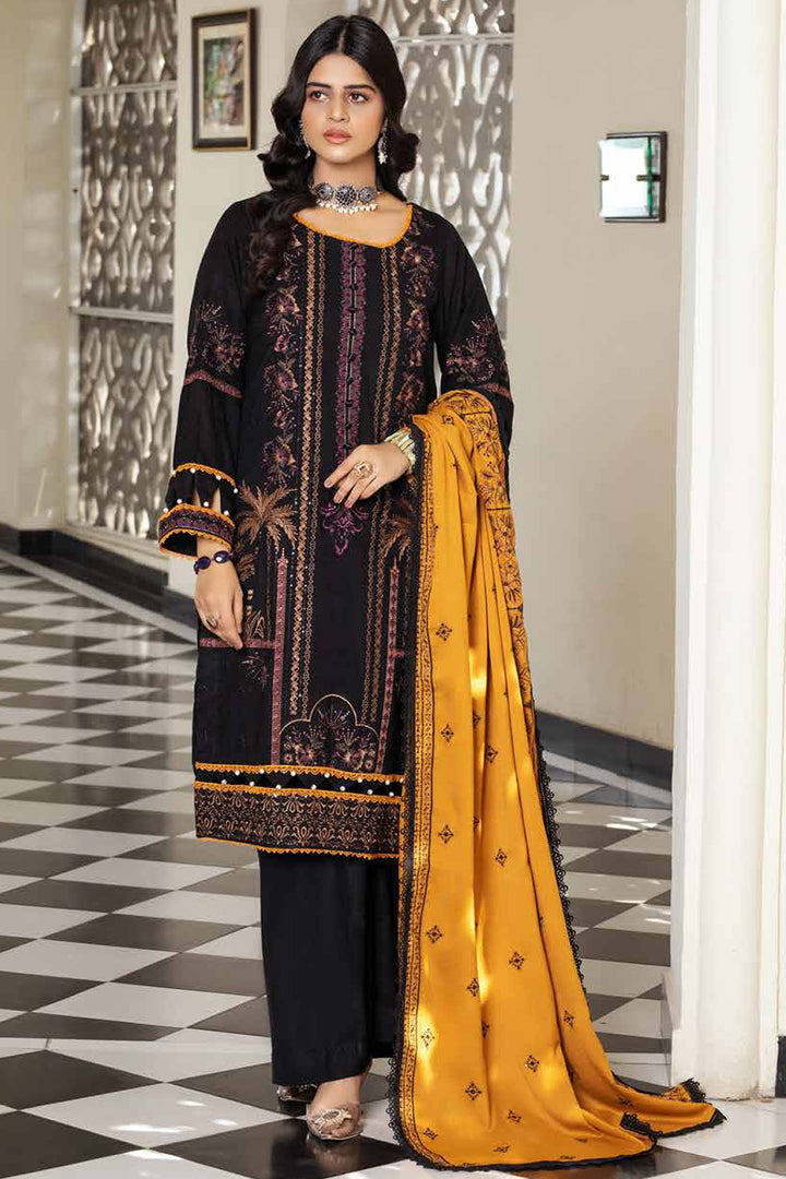 WP 104 Unstitched Peach Leather - 3PC - Roop By Wania – Lahore Cloth