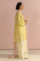 Ruby-9A | 3Pc Unstitched Suit Prints Lawn Coco By Zara Shahjahan