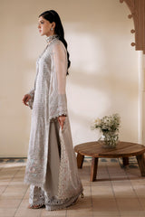 S-1079 Lumeire | 3Pc Unstitched Suit Festive Luxury Chiffon Muse By Imrozia Premium