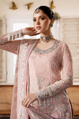 S-1080 Rosee | 3Pc Unstitched Suit Festive Luxury Chiffon Muse By Imrozia Premium