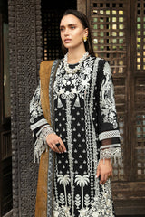 S.L 64 Alma | 3PC Unstitched Luxury Lawn REVE By Imrozia Premium