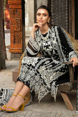 S.L 64 Alma | 3PC Unstitched Luxury Lawn REVE By Imrozia Premium