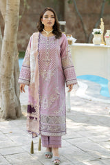 S.L 67 Khawab | 3PC Unstitched Embroidered Luxury Lawn By Imrozia Premium