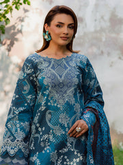 3-PC Unstitched Printed Khaddar Rang e Sarma By Parishay | SAR-01