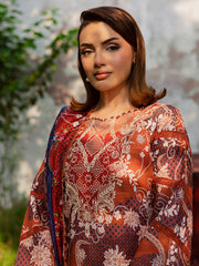 3-PC Unstitched Printed Khaddar Rang e Sarma By Parishay | SAR-02