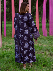 3-PC Unstitched Printed Khaddar Rang e Sarma By Parishay | SAR-04