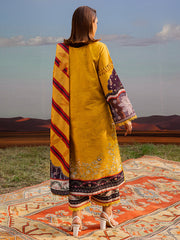 3-PC Unstitched Printed Khaddar Rang e Sarma By Parishay | SAR-05