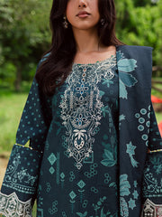 3-PC Unstitched Printed Khaddar Rang e Sarma By Parishay | SAR-08