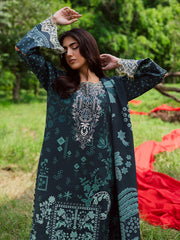3-PC Unstitched Printed Khaddar Rang e Sarma By Parishay | SAR-08