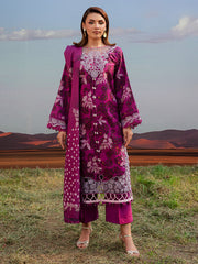 3-PC Unstitched Printed Khaddar Rang e Sarma By Parishay | SAR-09