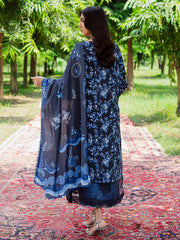 3-PC Unstitched Printed Khaddar Rang e Sarma By Parishay | SAR-11