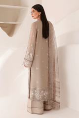 3-PC Unstitched Chiffon Embroidered Organza SATRANGI By Ramsha