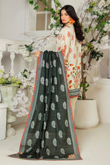 3 Piece Printed Khaddar Suit with Zari Dupatta By Gul Ahmed