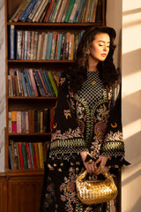 3-PC Unstitched Embroidered Lawn Suit Sunday Bloom By Tana Bana | SE - 01